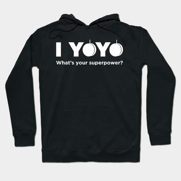 Funny YoYo Design Hoodie by Wizardmode